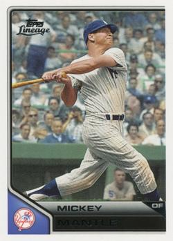 2011 Topps Lineage #7 Mickey Mantle Front