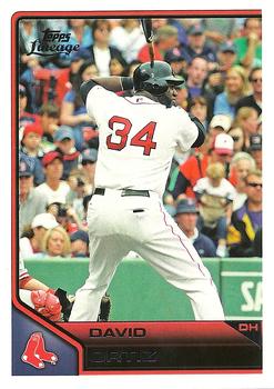 2011 Topps Lineage #87 David Ortiz Front