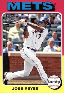 2011 Topps Lineage - 1975 Mini #165 Jose Reyes Front