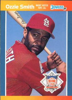 1989 Donruss All-Stars #62 Ozzie Smith Front