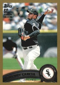 2011 Topps - Gold #41 Freddy Garcia Front