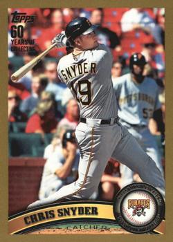 2011 Topps - Gold #487 Chris Snyder Front