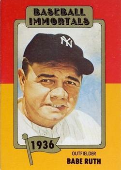 1980-87 SSPC HOF #1 Babe Ruth Front