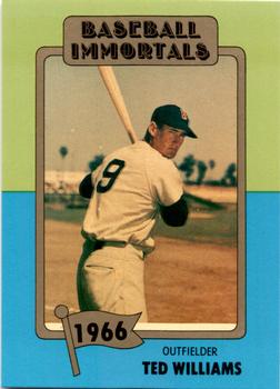 1980-87 SSPC HOF #104 Ted Williams Front