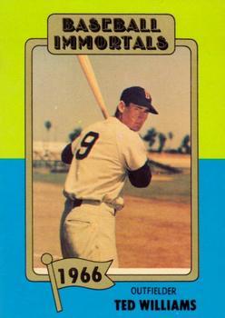 1980-87 SSPC HOF #104 Ted Williams Front