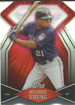 2011 Topps - Diamond Die Cut #DDC-28 Delmon Young Front