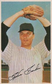 1969 MLB PhotoStamps #NNO Steve Barber Front