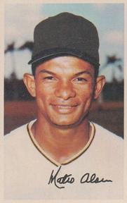 1969 MLB PhotoStamps #NNO Matty Alou Front