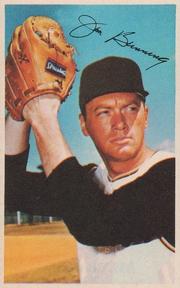 1969 MLB PhotoStamps #NNO Jim Bunning Front