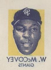1971 Topps Tattoos #NNO Willie McCovey Front