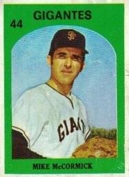 1972 Topps Venezuelan Stamps #44 Mike Mccormick Front