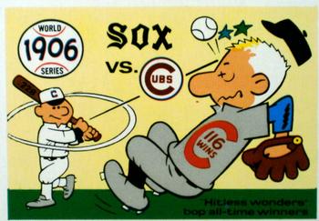 1970 Fleer World Series #3 1906 - White Sox vs. Cubs Front