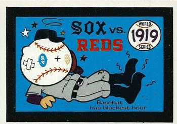 1970 Fleer World Series #16 1919 - White Sox vs. Reds Front