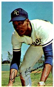 1969-70 MLB/MLBPA Baseball Stars Photostamps #NNO Jackie Hernandez Front