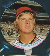 1972 Topps Candy Lids Test #NNO Larry Dierker Front