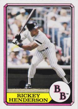 1987 Topps Boardwalk and Baseball #8 Rickey Henderson Front