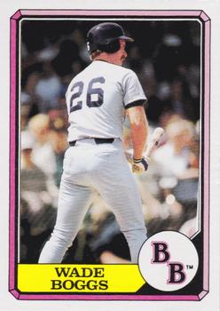 1987 Topps Boardwalk and Baseball #31 Wade Boggs Front