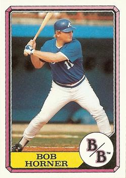 1987 Topps Boardwalk and Baseball #23 Bob Horner Front