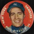 1956 Topps Pins #NNO Phil Rizzuto Front