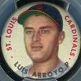 1956 Topps Pins #NNO Luis Arroyo Front
