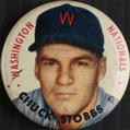 1956 Topps Pins #NNO Chuck Stobbs Front