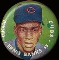 1956 Topps Pins #NNO Ernie Banks Front