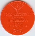 1959 Armour Coins #NNO John Antonelli Back