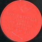 1960 Armour Coins #NNO Don Drysdale Back