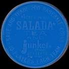 1962 Salada/Junket Coins #18 Tony Kubek Back