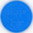 1962 Salada/Junket Coins #64 Bobby Richardson Back
