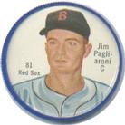 1962 Salada/Junket Coins #81 Jim Pagliaroni Front