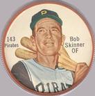 1962 Salada/Junket Coins #143 Bob Skinner Front