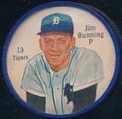 1962 Shirriff Coins #13 Jim Bunning Front
