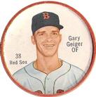 1962 Shirriff Coins #38 Gary Geiger Front