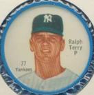 1962 Shirriff Coins #77 Ralph Terry Front