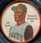 1962 Shirriff Coins #150 Roberto Clemente Front