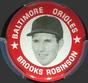 1969 MLB Player Pins #NNO Brooks Robinson Front