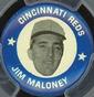 1969 MLB Player Pins #NNO Jim Maloney Front