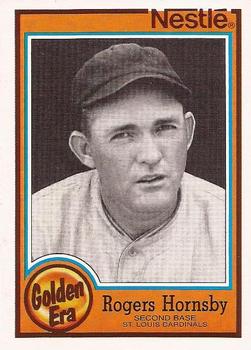 1987 Topps Nestle All Time Dream Team #2 Rogers Hornsby Front