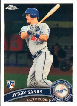 2011 Topps Chrome #211 Jerry Sands Front