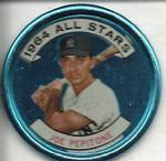 1964 Topps - Coins #121 Joe Pepitone Front