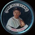 1964 Topps - Coins #124 Jerry Lumpe Front