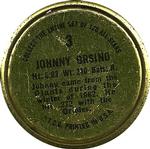 1964 Topps - Coins #3 Johnny Orsino Back