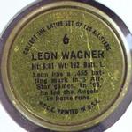 1964 Topps - Coins #6 Leon Wagner Back