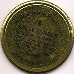 1964 Topps - Coins #8 Steve Barber Back