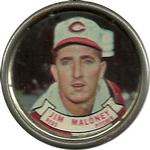 1964 Topps - Coins #60 Jim Maloney Front