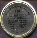 1964 Topps - Coins #114 Alvin Jackson Back