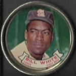 1964 Topps - Coins #78 Bill White Front