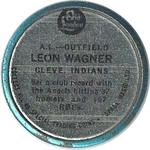 1965 Old London Coins #NNO Leon Wagner Back