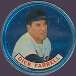 1965 Old London Coins #NNO Dick Farrell Front